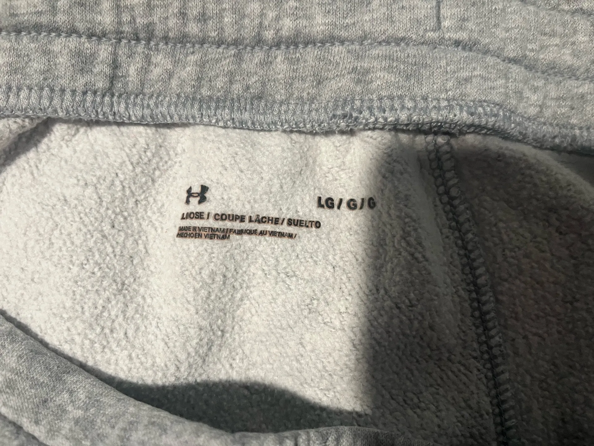 Under Armour Sweatpants Grey - Image 2