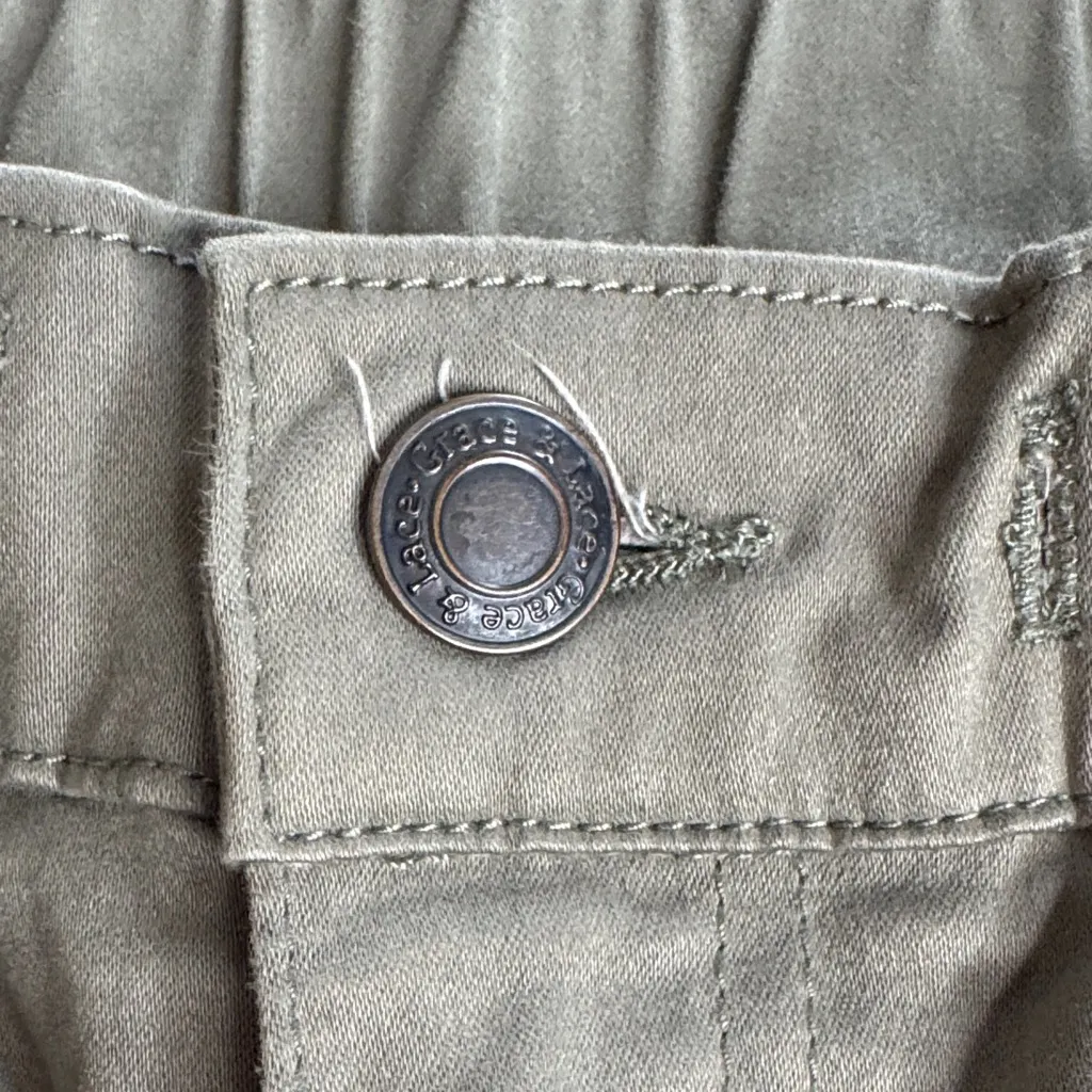 Grace & Lace Sage Joggers Green Size undefined - Image 2