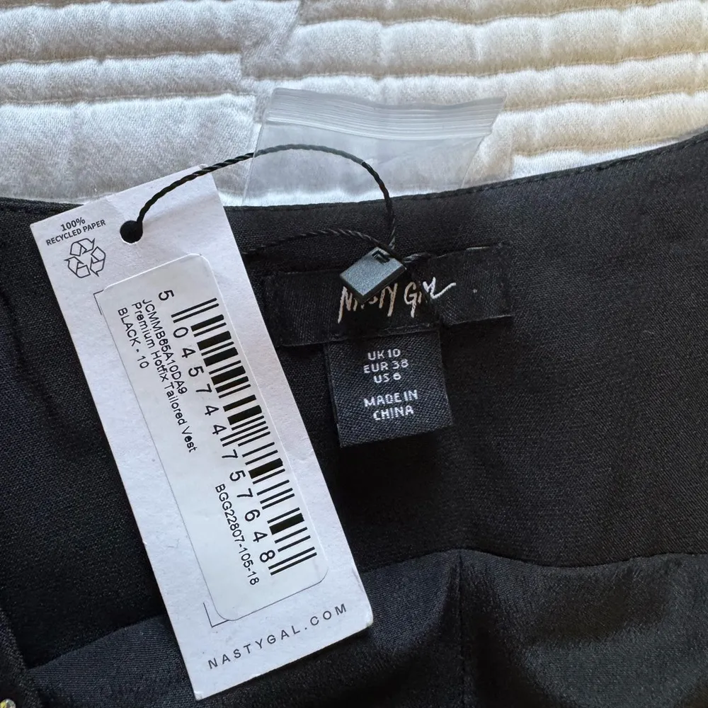 Nasty Gal - Premium Hotfix Tailored Vest - Image 4