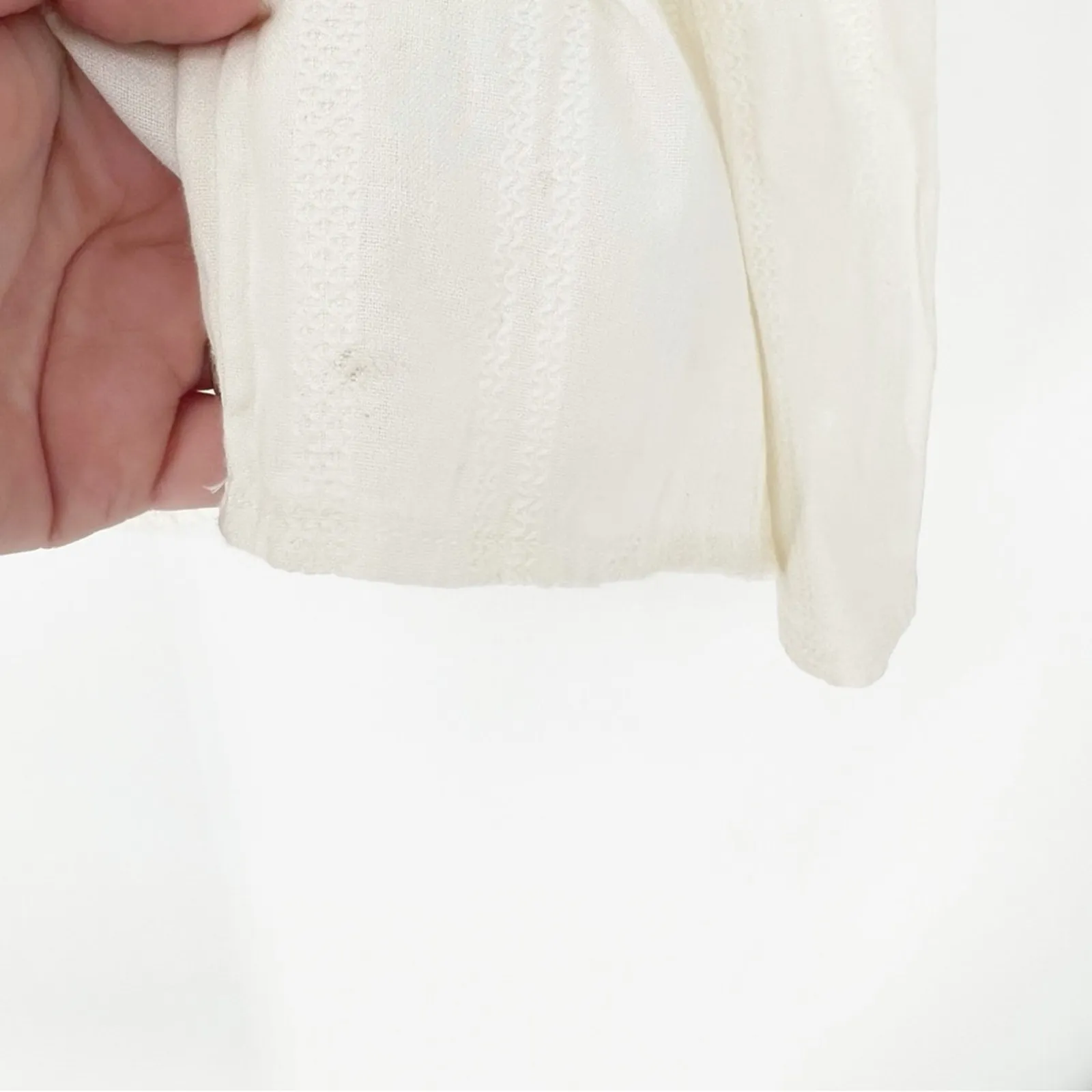 NWT‎ Ariat Reflections Floral Embroidered Blouse S White - Image 8