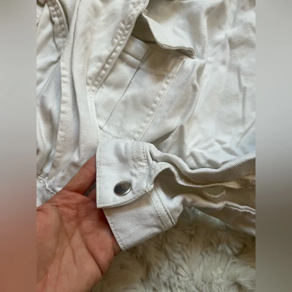 New Look Denim off White Romper / Jumpsuit size 8 - Image 7