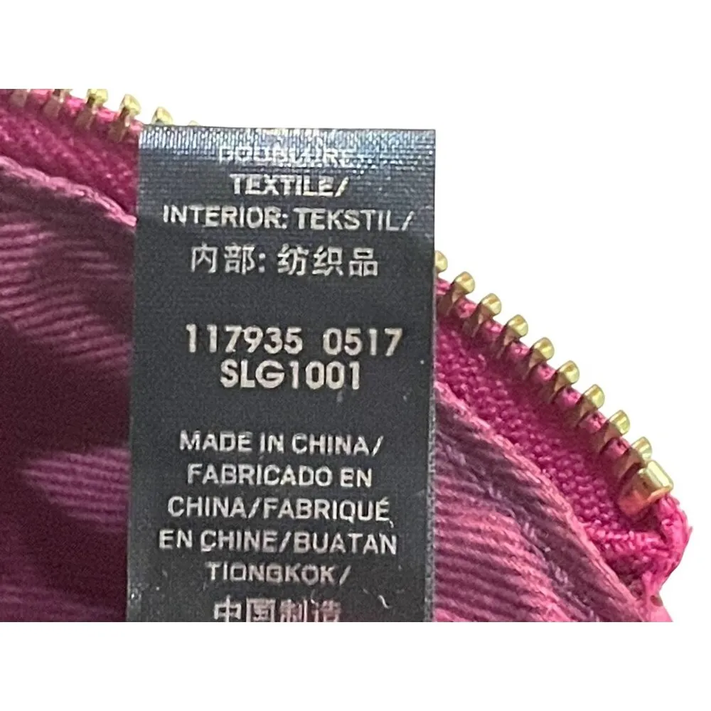 Fossil Wristlet Used Pink Leather Textured - Image 10