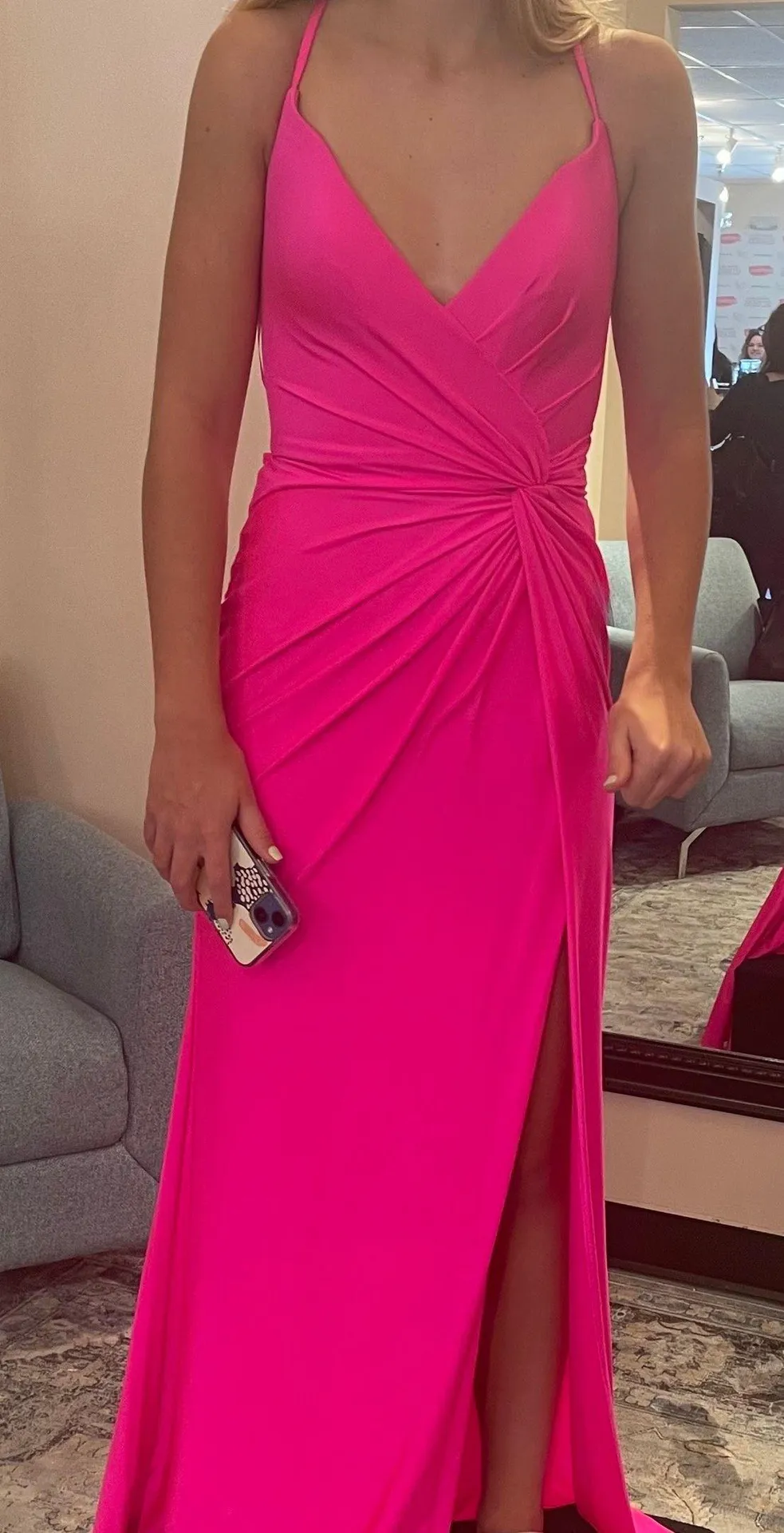 Pink Prom Dress - Image 5