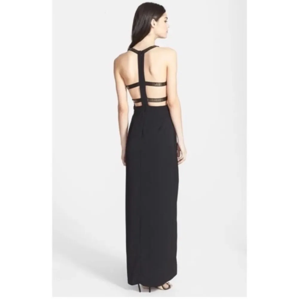NWOT KEEPSAKE THE LABEL Night Drive Caged Maxi Black Size M - Image 3