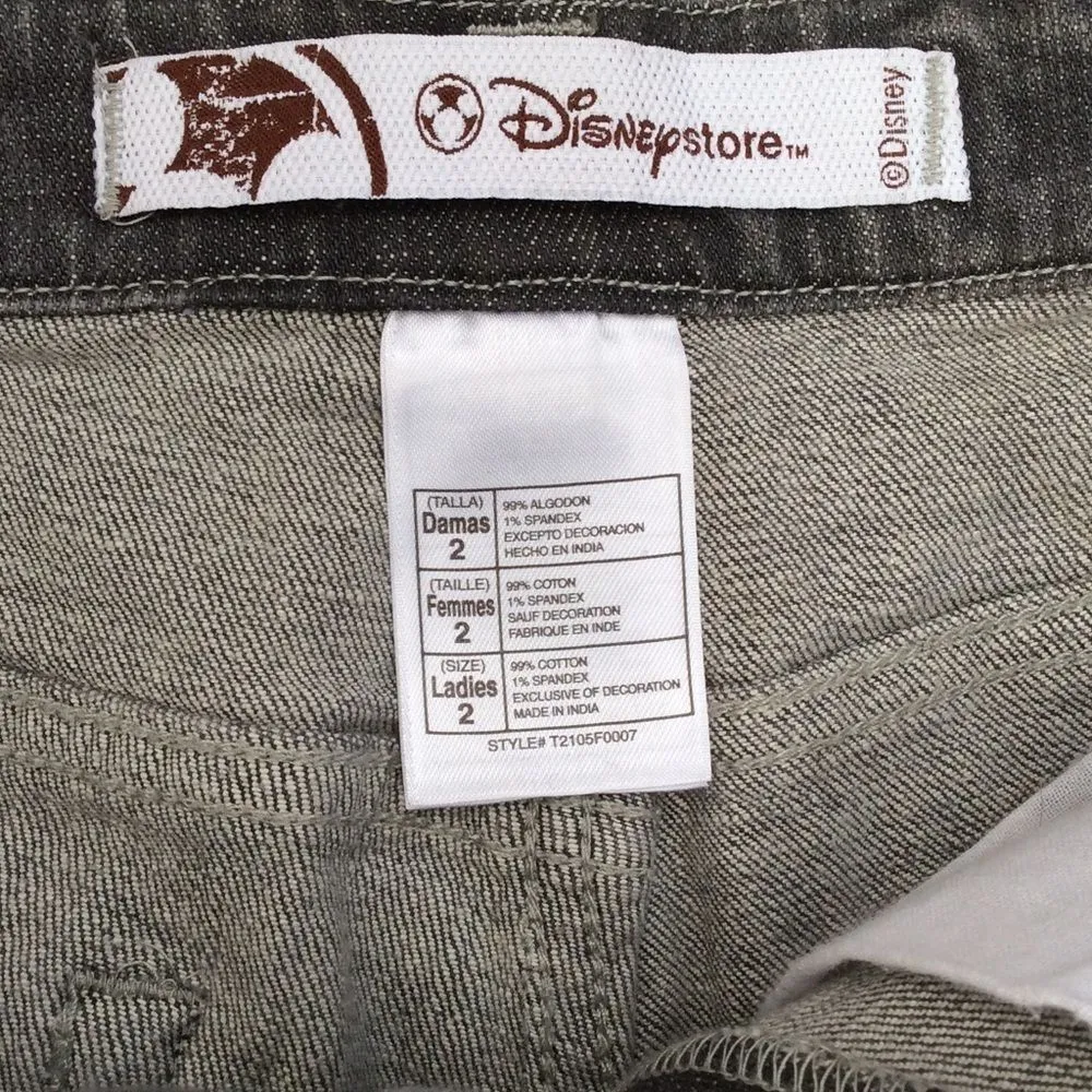 Disney  Tinkerbell Denim‎ Shorts - Image 5