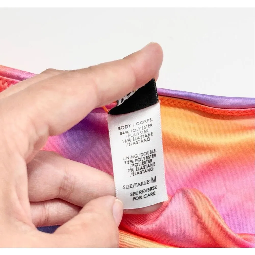 Peixoto Bikini Bottom Swimwear Ombré Beach Size Medium NWT Pink - Image 7