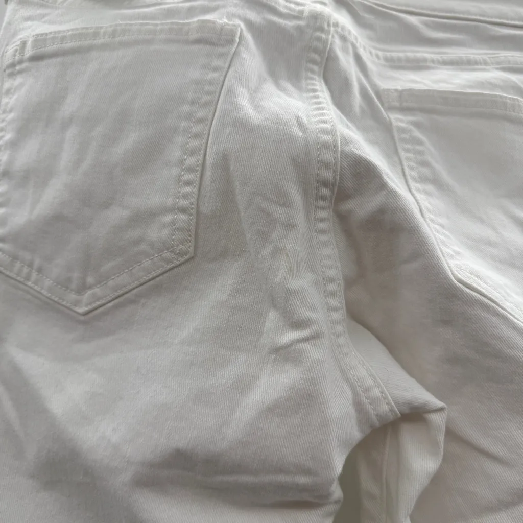 Gap NWT True Skinny Jeans Women’s Size 28 White Denim Mid Rise‎ - Image 11