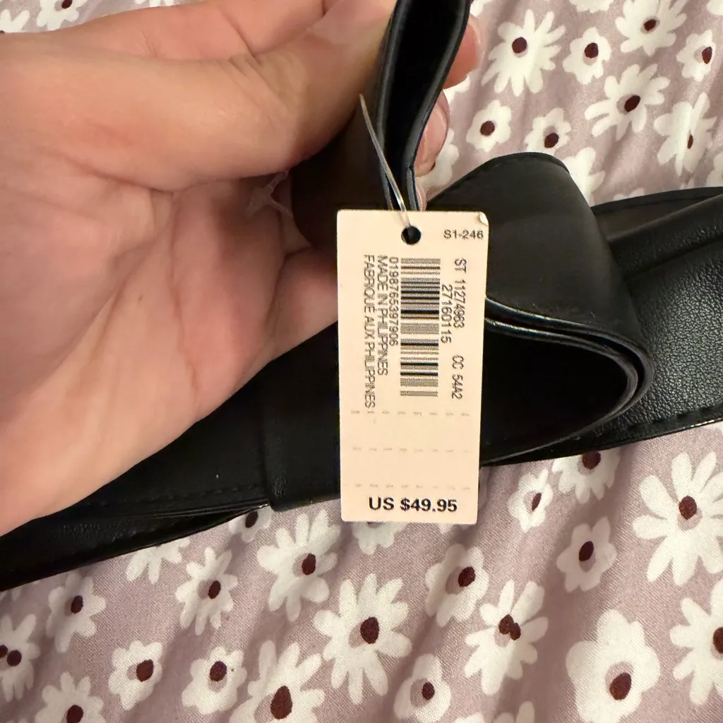 Victoria’s Secret Black Bow Tote Hobo Bag 23.25"H x 15"W x 6.75"D New  Purse - Image 6