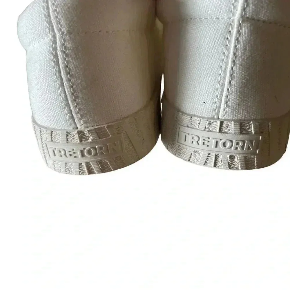 NWT Anthropologie Tretorn Nylite Bold Platform White Sneakers SZ  11 - Image 6