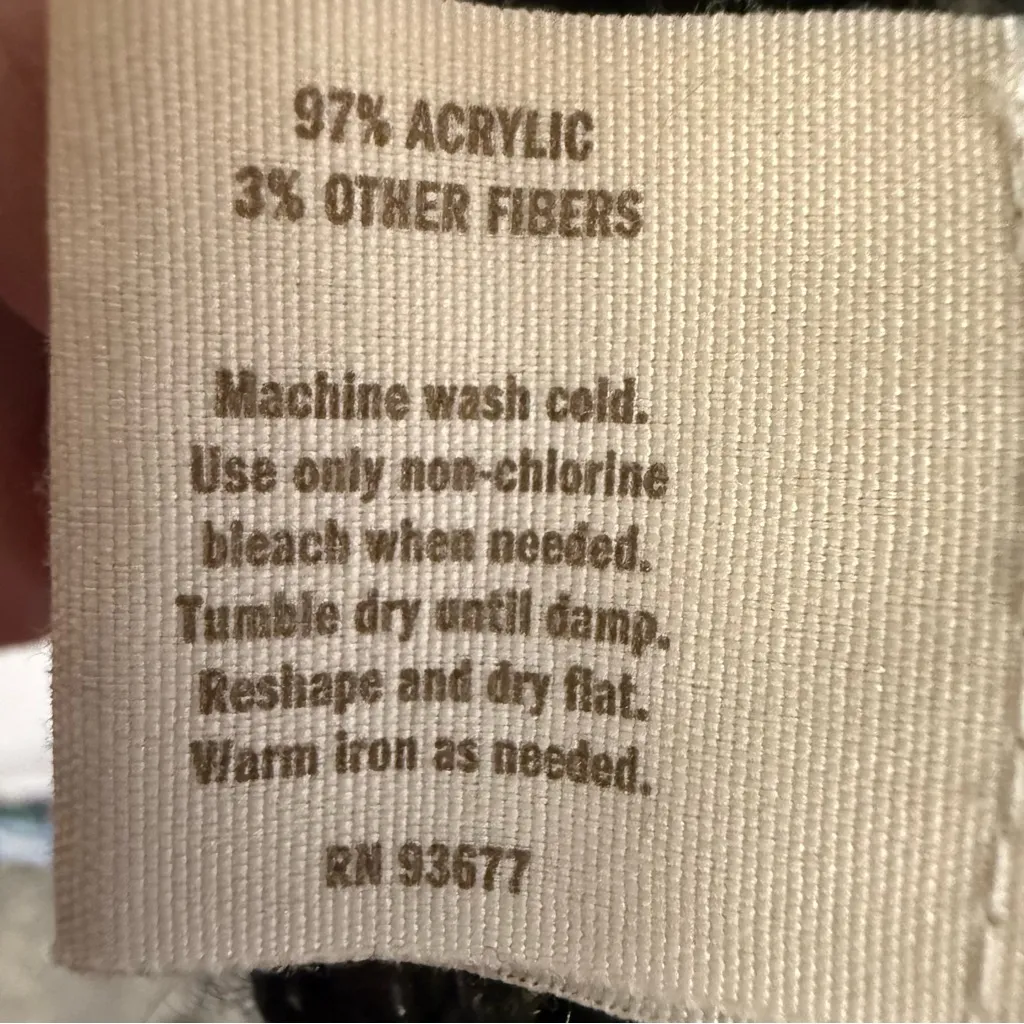 Decree Sparkly Charcoal Knit Sweater Juniors Size Medium - Image 7