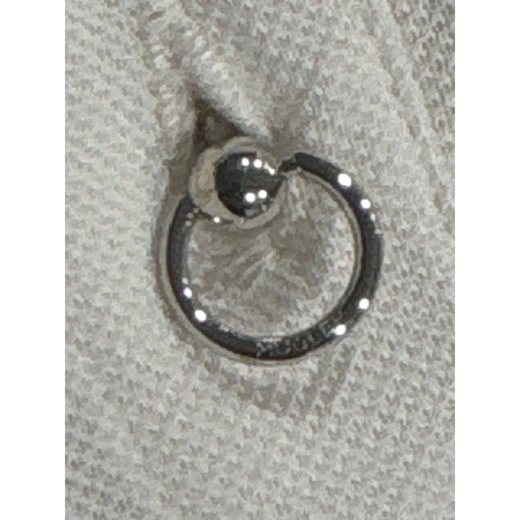 Mugler Long Sleeve Shirt Dress in Snow 38 New Womens Polo Mini White Size undefined - Image 9