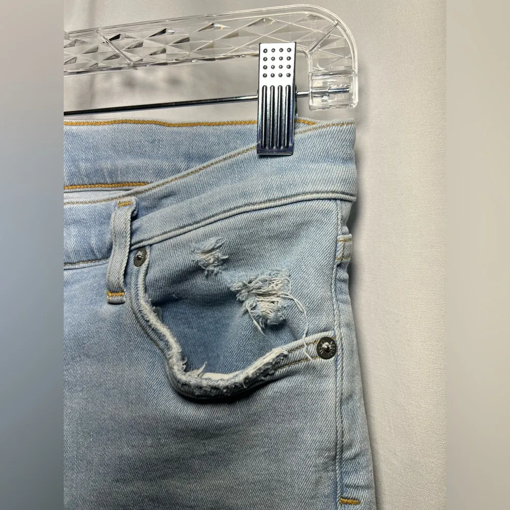 Agolde slim straight light wash jeans | 28 - Image 5