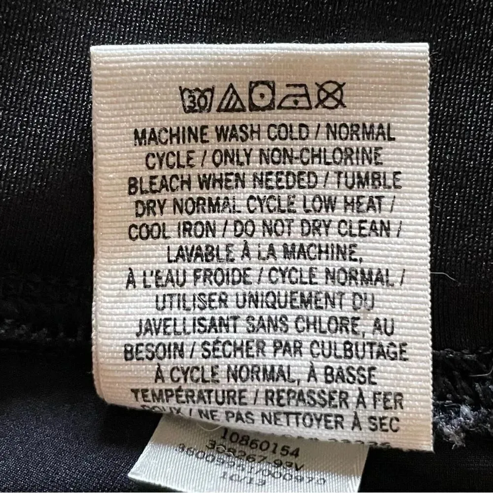 Victoria’s Secret Pink Vintage Y2K Black Skinny Leggings Yoga Sporty Pants SZ XS - Image 7