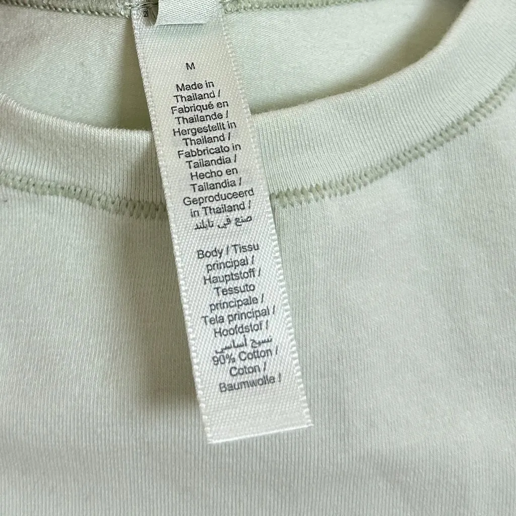 SKIMS  Stretch Cotton Tee in Bone Size Medium - Image 7