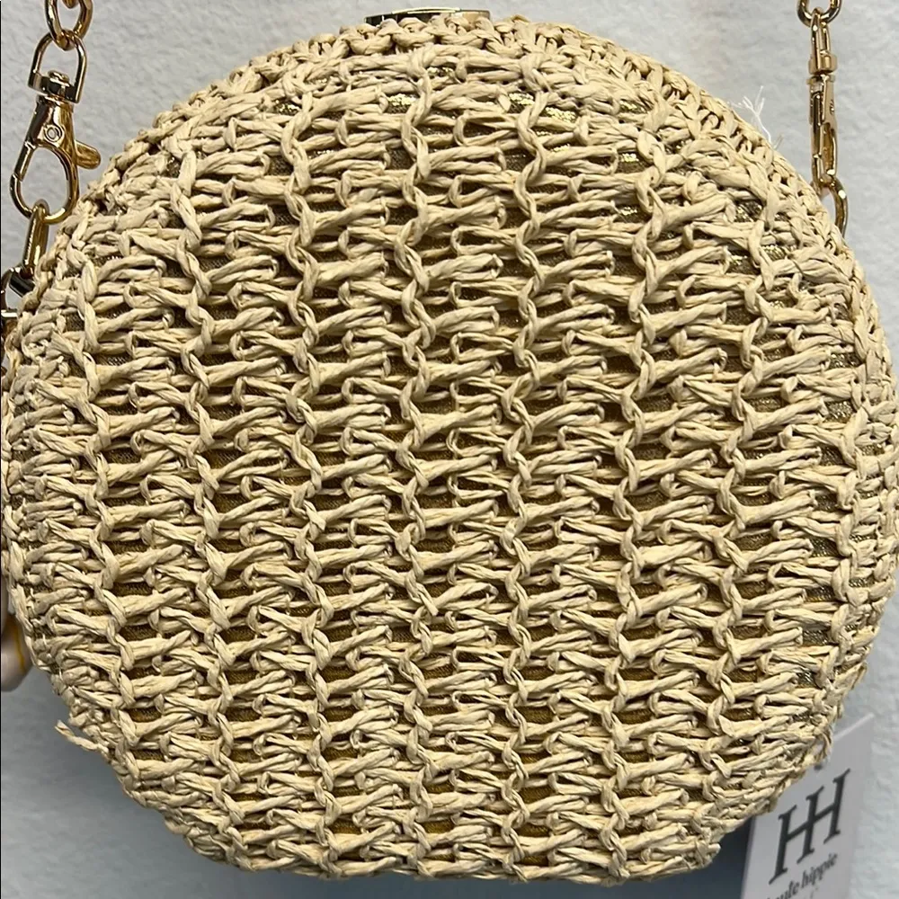 Haute Hippie | Woven Texture Crossbody Bag w/Seashell Charms - Image 4
