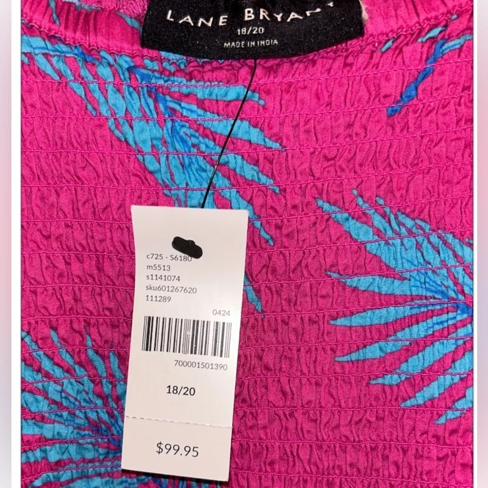 Lane Bryant Smocked-Bodice Tank Dress 👗 - Image 6