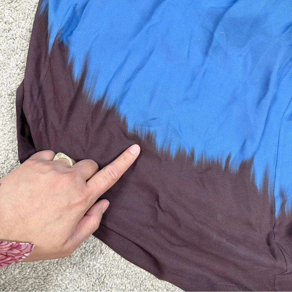 A.L.C. Keyhole Cutout Halterneck 100% Silk Sleeveless Tank Blouse Size XS - Image 12