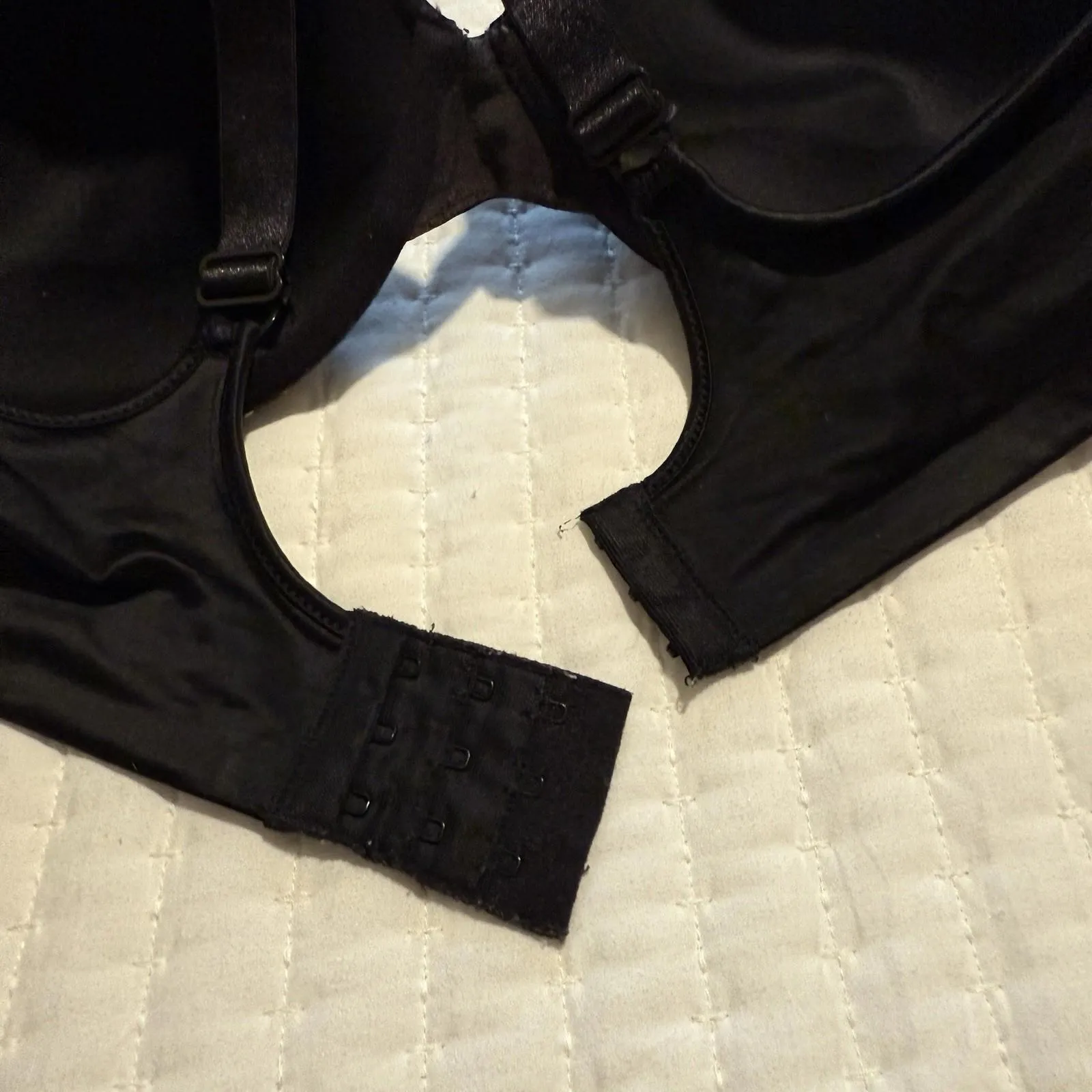 Bali Lined Light Boost Pad Black With Lace 40D Style 3468 Underwire Size undefined - Image 3