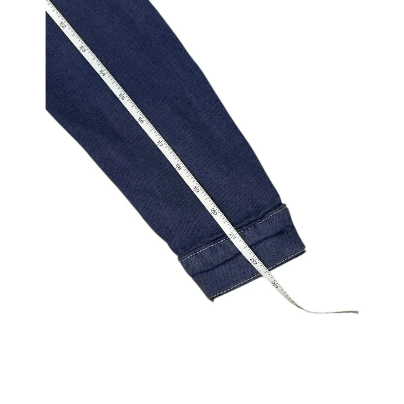 Azur Small Blue Denim Jacket Women’s Trucker Casual Vintage Style Button Front - Image 3