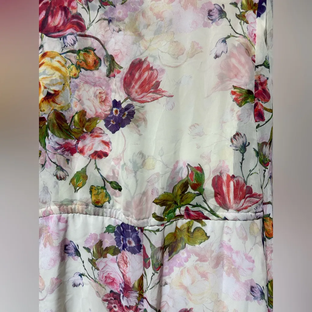 Show Me Your Mumu  aRoxy Floral romper size Large - Image 6