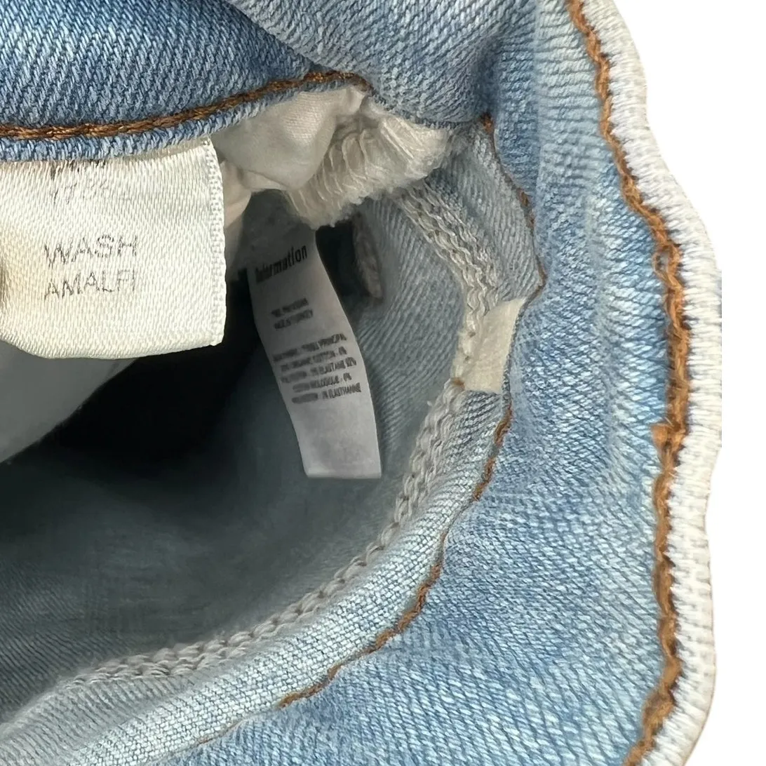 Reformation Harper High Rise Skinny Jeans Amalfi Light Wash‎ Denim Blue Size 24 - Image 14