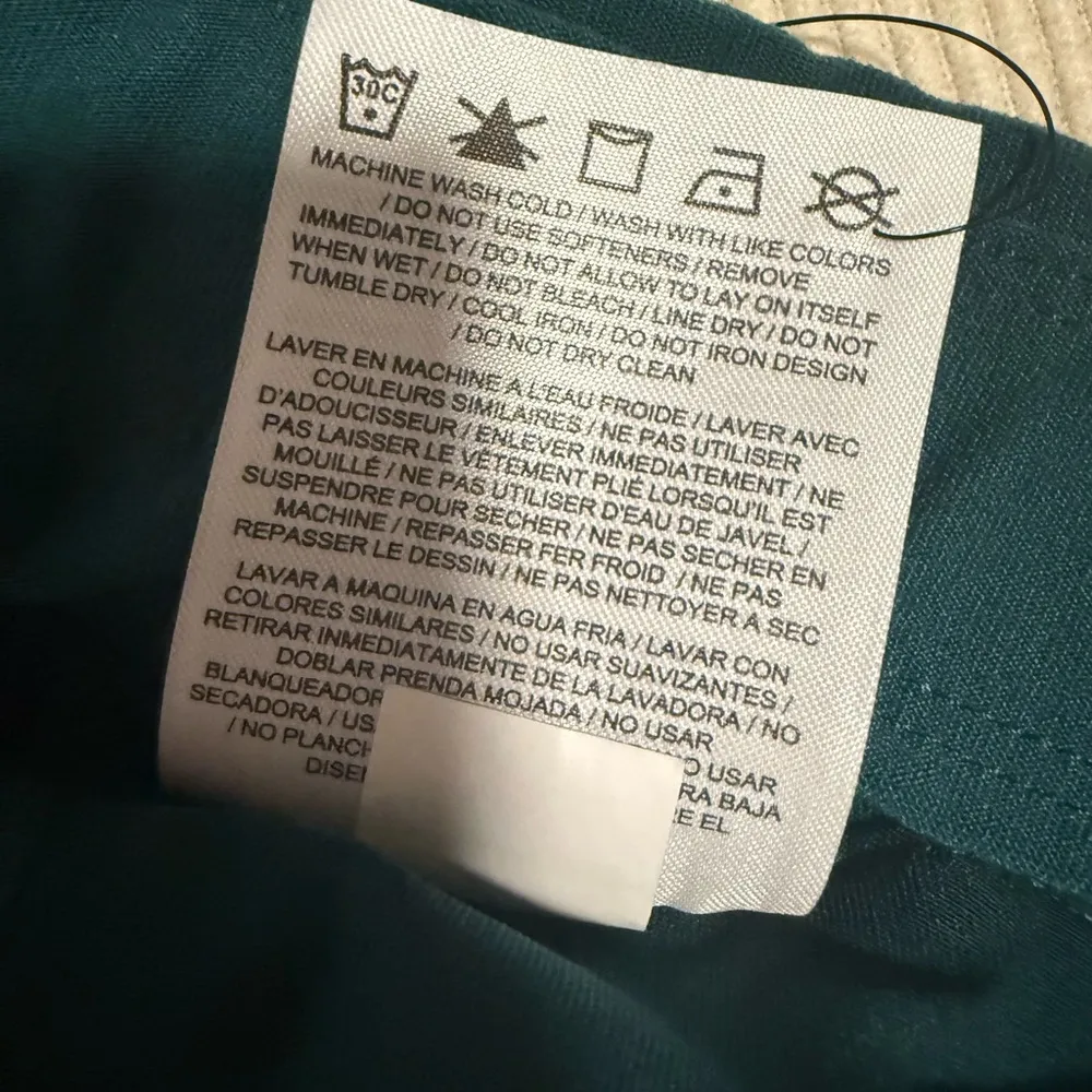 Nike  Blue Skater Mini Skirt Athletic Pleated - Image 6