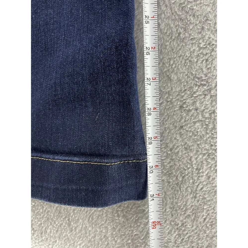 Style & Co Denim Women's Blue Jeans Dark Trousers Size 4 Straight Leg - Image 10