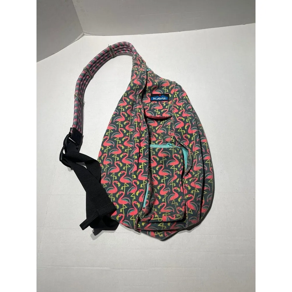 Kavu Flamingo Rope Bag - Image 9