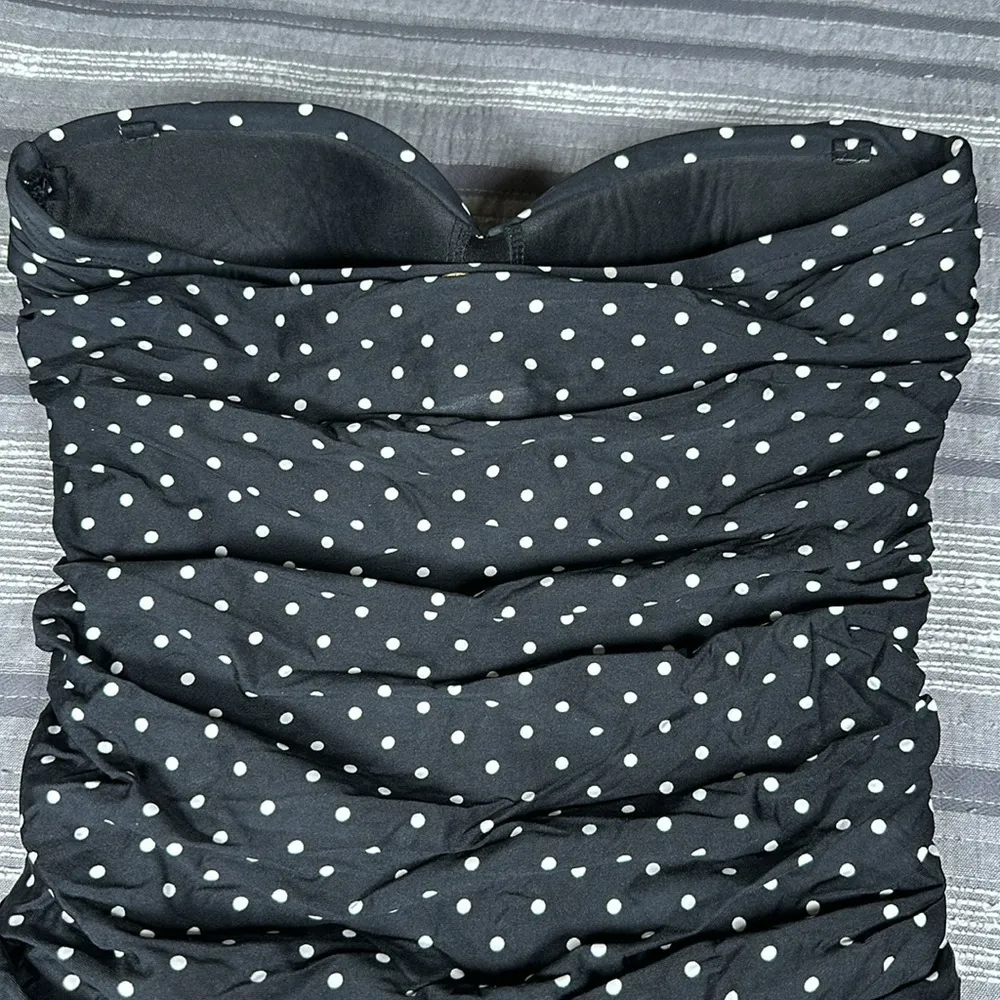 Women's Jantzen Ruched Sweetheart Neck Twist Front Swimsuit Size 6 EUC #0102 - Image 7