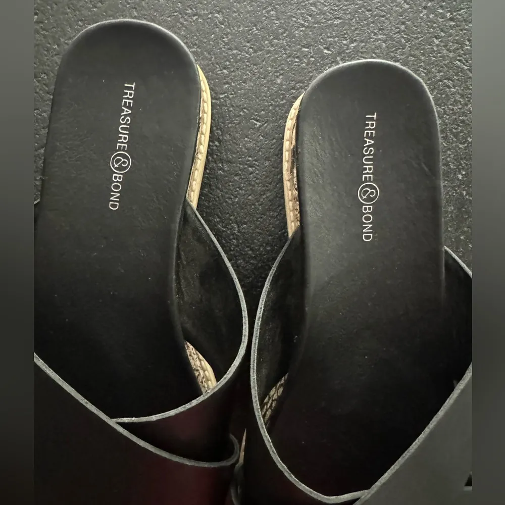 Treasure & Bond Carter Snake Print Platform Sandals- size 8! Never worn! - Image 5