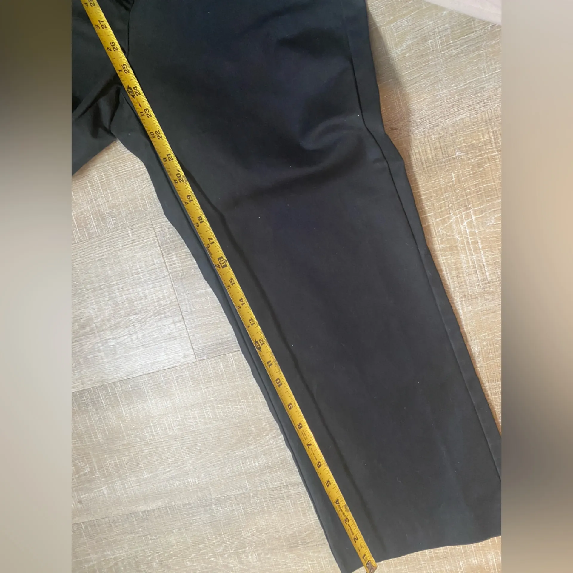 Boden Richmond Wide Leg Crop Pants Chinos Cropped Trousers Black Womens 8 Career - Image 16