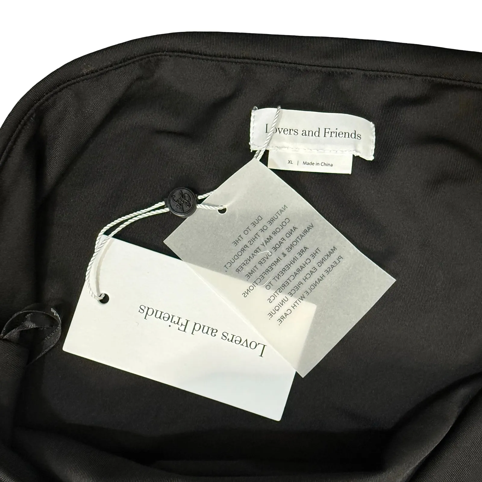 Lovers and Friends Black White Flower Cordelia Stretch Mini Skirt sz XL NEW Tags - Image 13