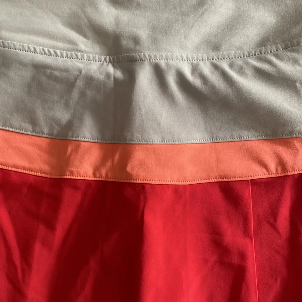 Nike Woven Pleated Skort Tennis Golf Pickleball Preppy Pink Coastal - Image 4