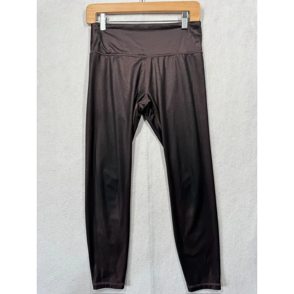 Athleta Elation Ultra High Rise Tight 472420 Shimmer Antique Burgundy Women's S - Image 3