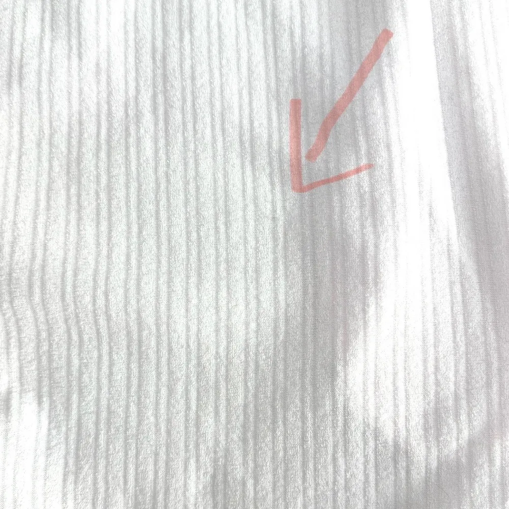 Loti Fashion Smocked Robe Full Zip Light Pink Terrycloth Housecoat Embroidered Size M - Image 9