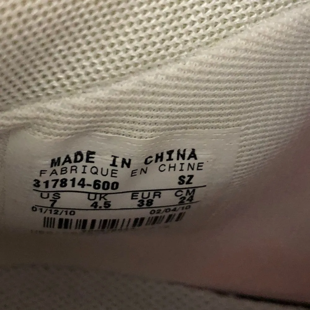 Nike Dunk High‎ Premium Pink Flash Metallic Shoes - Image 4