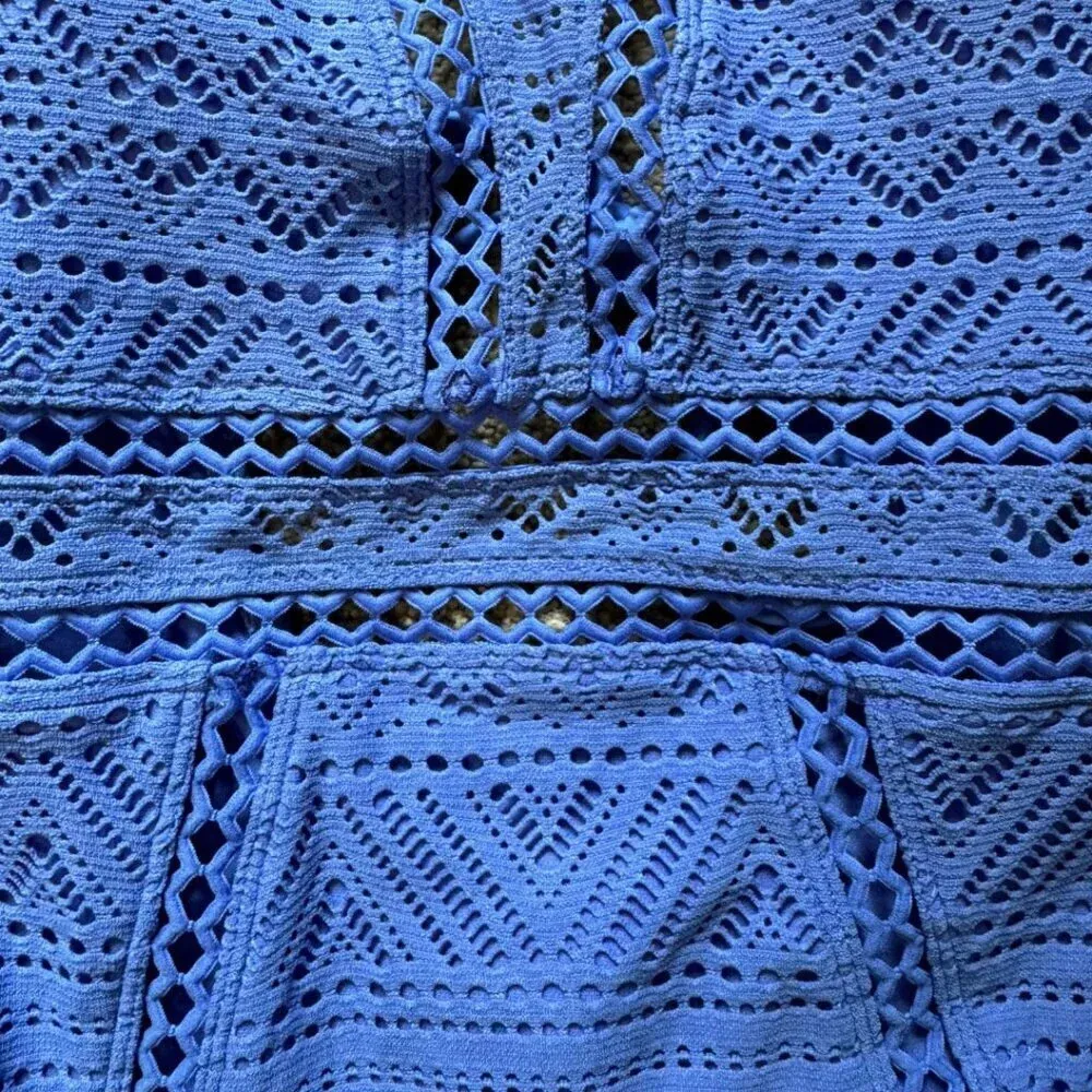 SALT + COVE Periwinkle Blue Crochet One - Image 5