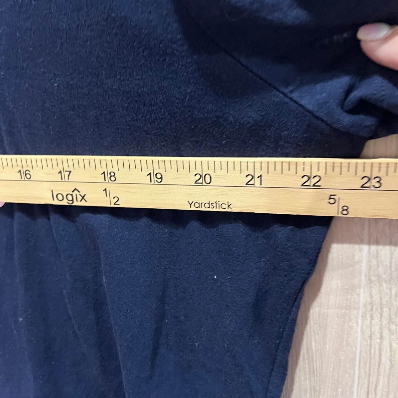 Nike The Nike Tee T Shirt Womens XL Extra Large Pink Logo Cotton Blue Flawed - Image 4