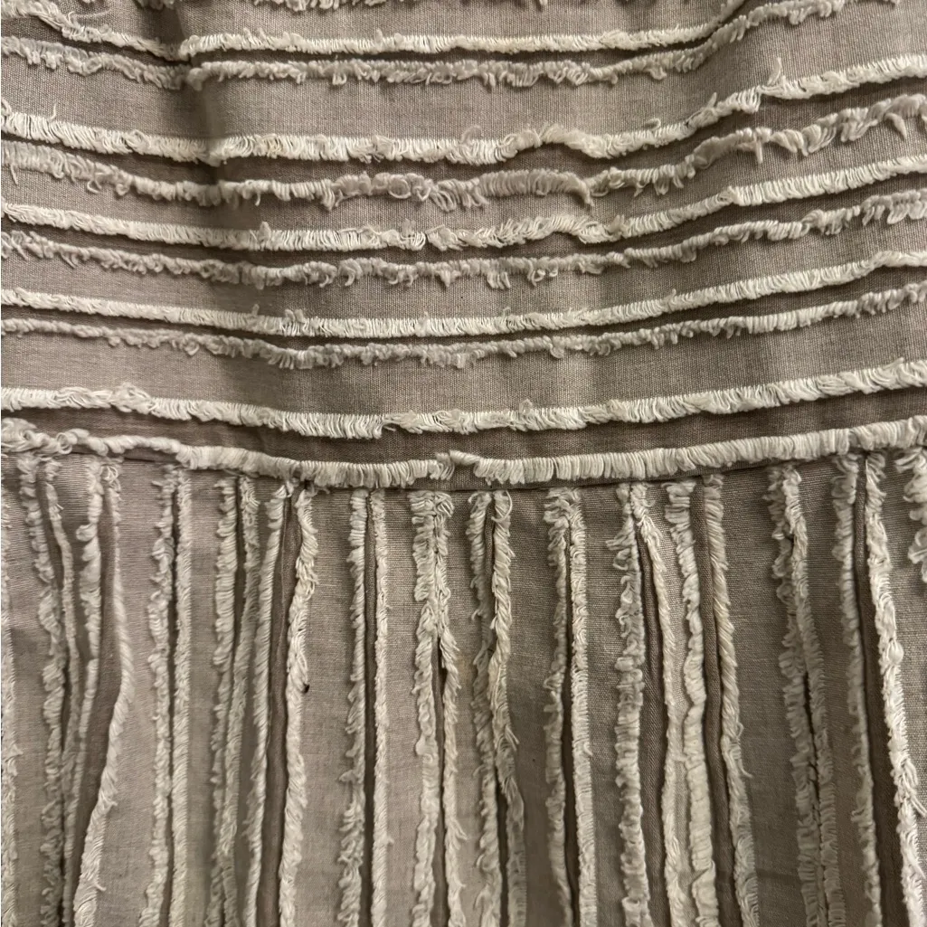 Maeve Anthropologie Size Medium Soeil Babydoll Ribbon Sleeve Cotton Tank Top - Image 2