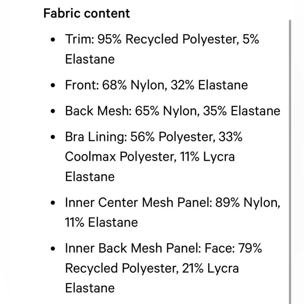 NWT Lululemon Varsity Scooped Tennis Tank Top B/C Cup White Yellow True Navy 12 - Image 7