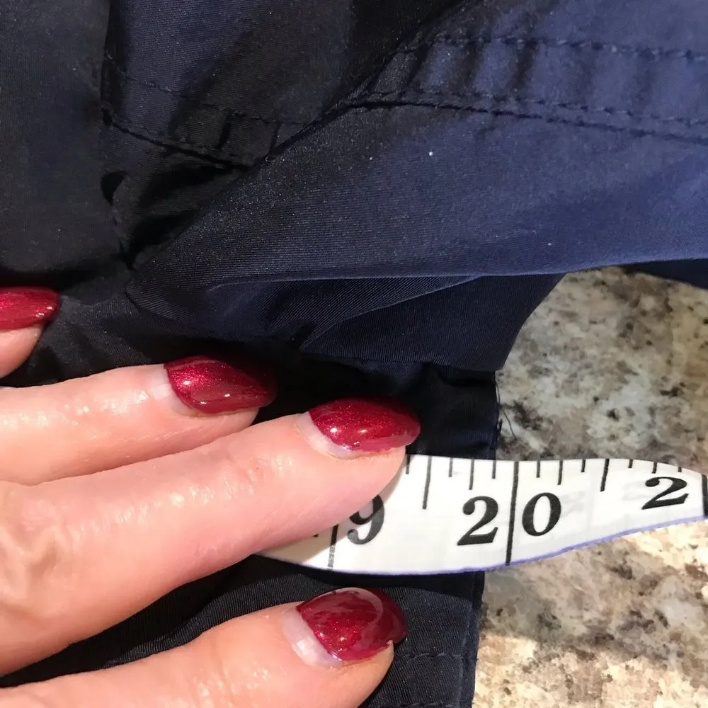 ZARA  basic size medium blue trenchcoat - Image 6