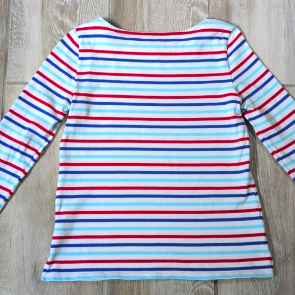 Talbots Bateau Stripe Talbots Tee | Talbots Long Sleeve Striped Shirt - Image 14