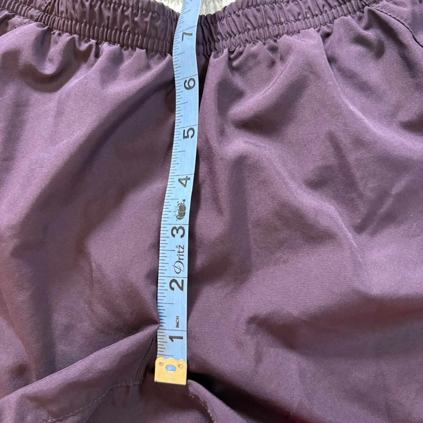 Nike Womens Running Shorts Small Purple White Orange With Liner Active‎ Dri-Fit - Image 8