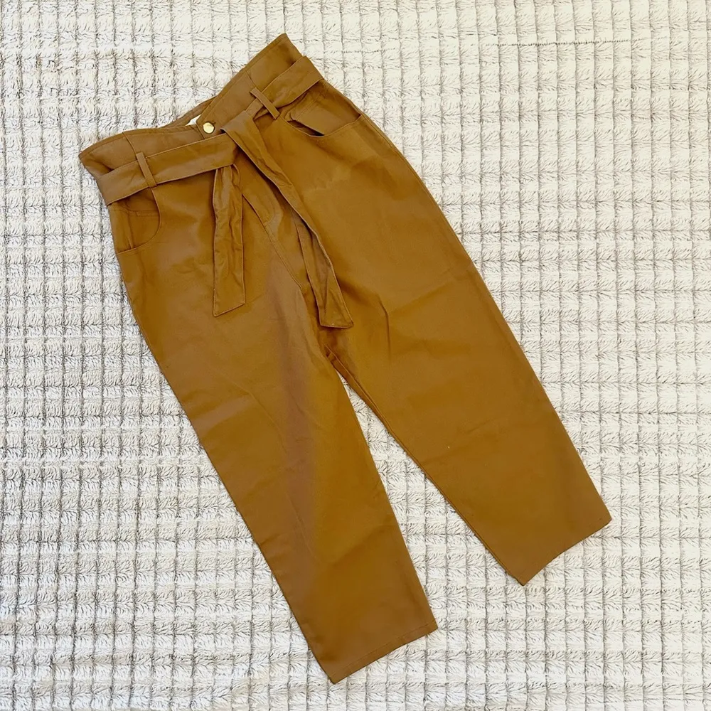 ASTR the Label High Rise Paperbag Pants - Image 2