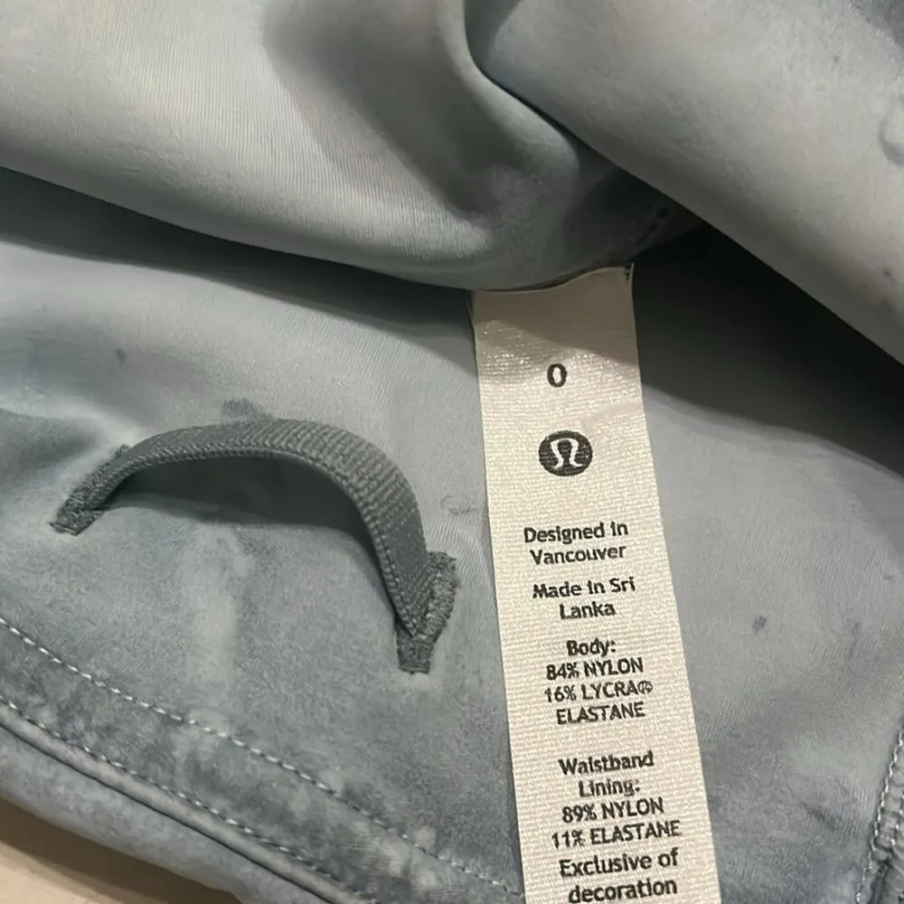 Lululemon Bike Shorts Fast and Free High Rise 10” Women's 0 Splatter Dyed - Image 9