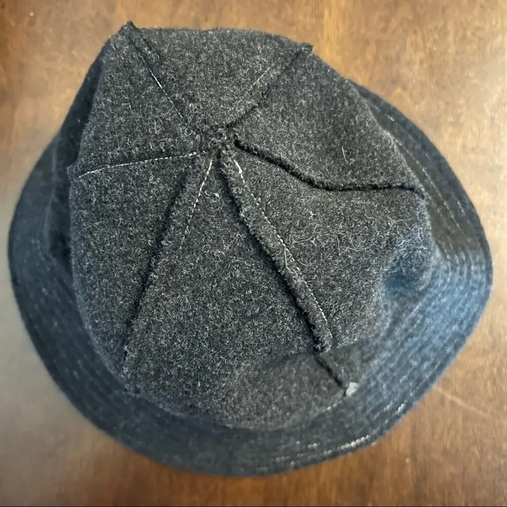 Liz Claiborne Textured Bucket Hat Wool Rayon 90s Y2K Trendy Vintage Vibes - Image 4