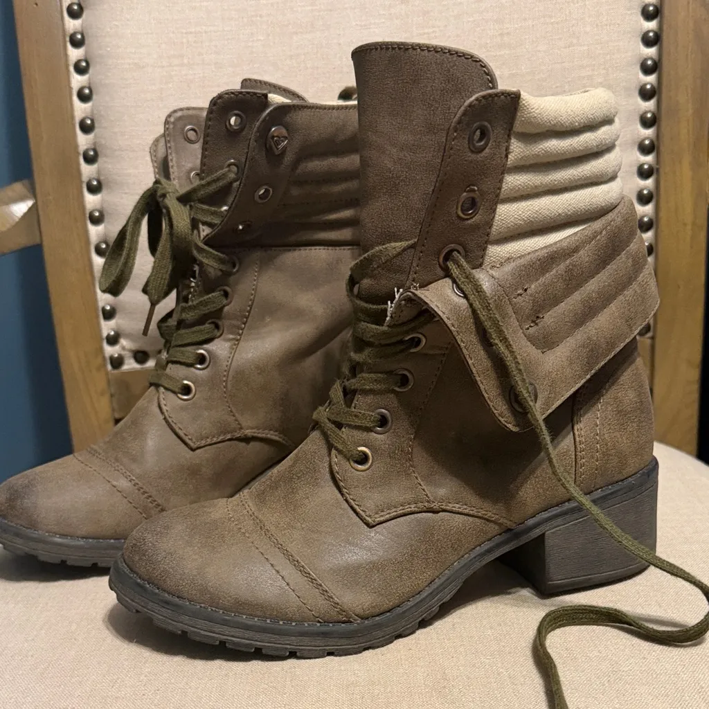Roxy “Charlie” Women’s Combat Boots, Size 8.5 - Image 10
