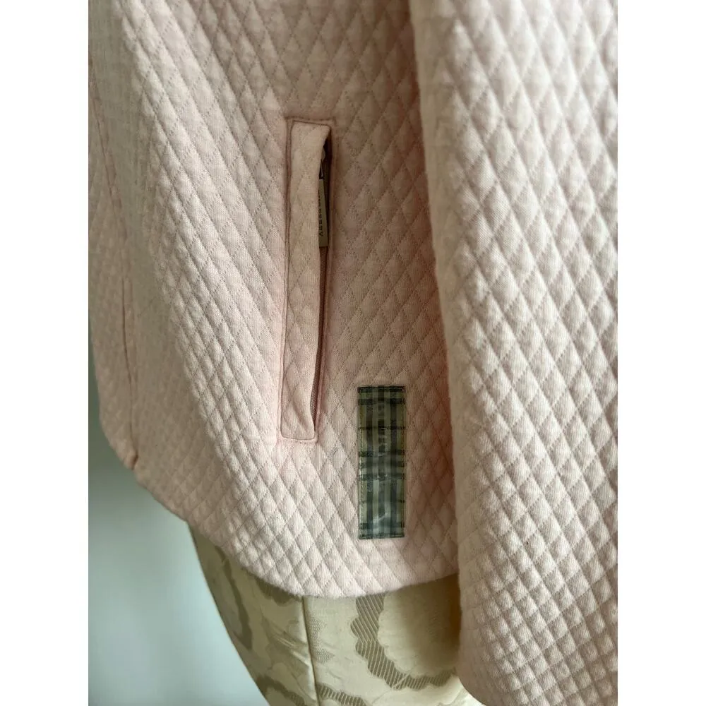 Burberry London Lightweight Quilted Full Zip Thin Jacket Medium - Image 3
