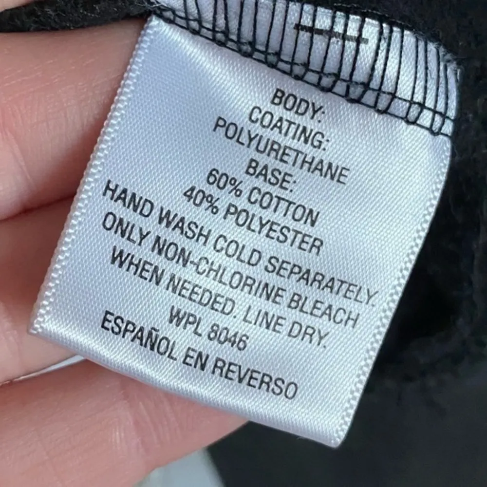 INC • Black Zip Up Coated Jacket - Image 4