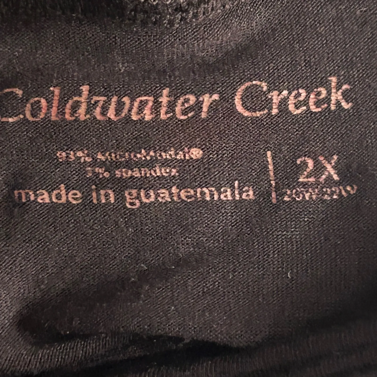 Coldwater Creek Womens Turtleneck Size 2X‎ Elevated Basic Lightweight Soft Top - Image 4